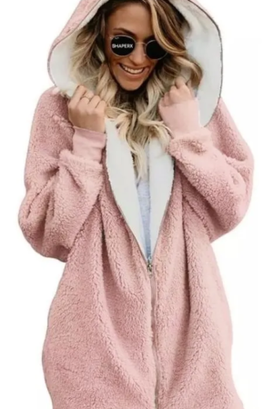 Chamarra Larga Afelpada. CHL2