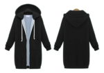 Chamarra Larga Hoodie. CHL1